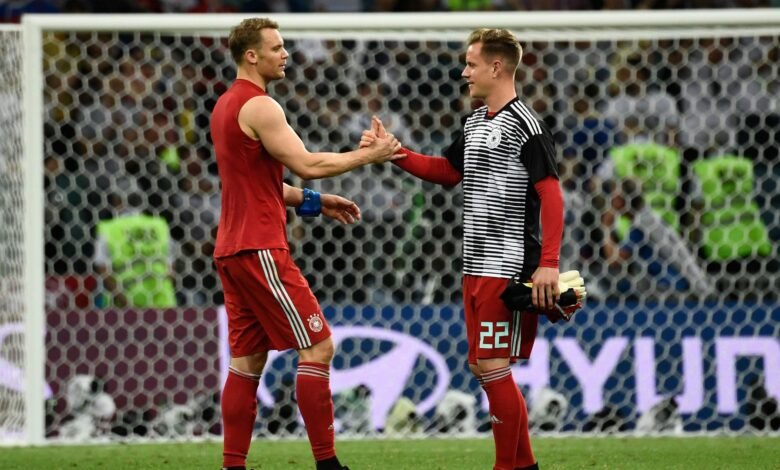 تير شتيجن - مانويل نوير - منتخب ألمانيا
