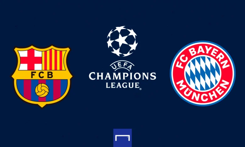 موعد مباراة برشلونة وبايرن ميونخ