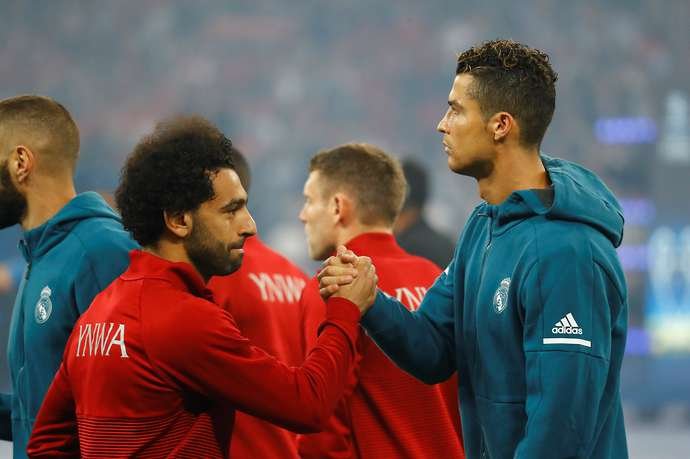 رونالدو وصلاح