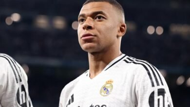 كيليان مبابي بقميص ريال مدريد مرشح للكرة الذهبية 2025