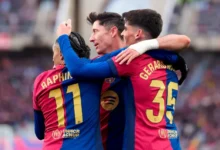 تشكيل برشلونة ضد كومو في نهائي كأس خوان جامبر 2025