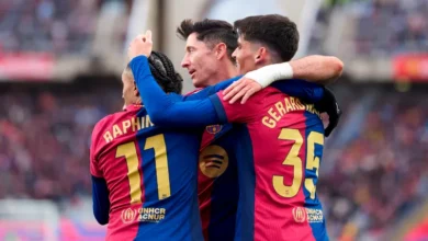 تشكيل برشلونة ضد كومو في نهائي كأس خوان جامبر 2025