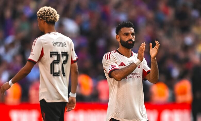 محمد صلاح في مباراة ليفربول ضد بورنموث في الدوري الإنجليزي 2025