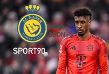 كينغسلي كومان بقميص بايرن ميونخ قبل انتقاله إلى النصر السعودي