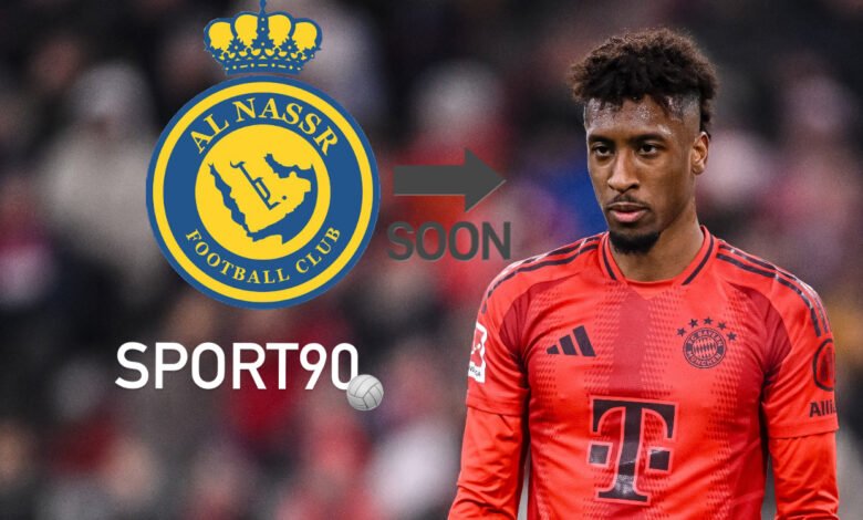 كينغسلي كومان بقميص بايرن ميونخ قبل انتقاله إلى النصر السعودي