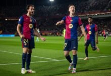 مباراة برشلونة ضد ريال مايوركا في الليجا الإسبانية 2025