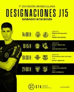 حكام مباريات الدوري الإسباني